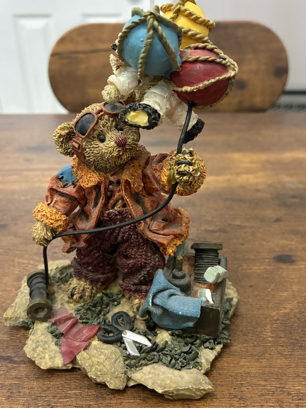 Ganz Cottage Collectibles The Aviators Bear Figurine